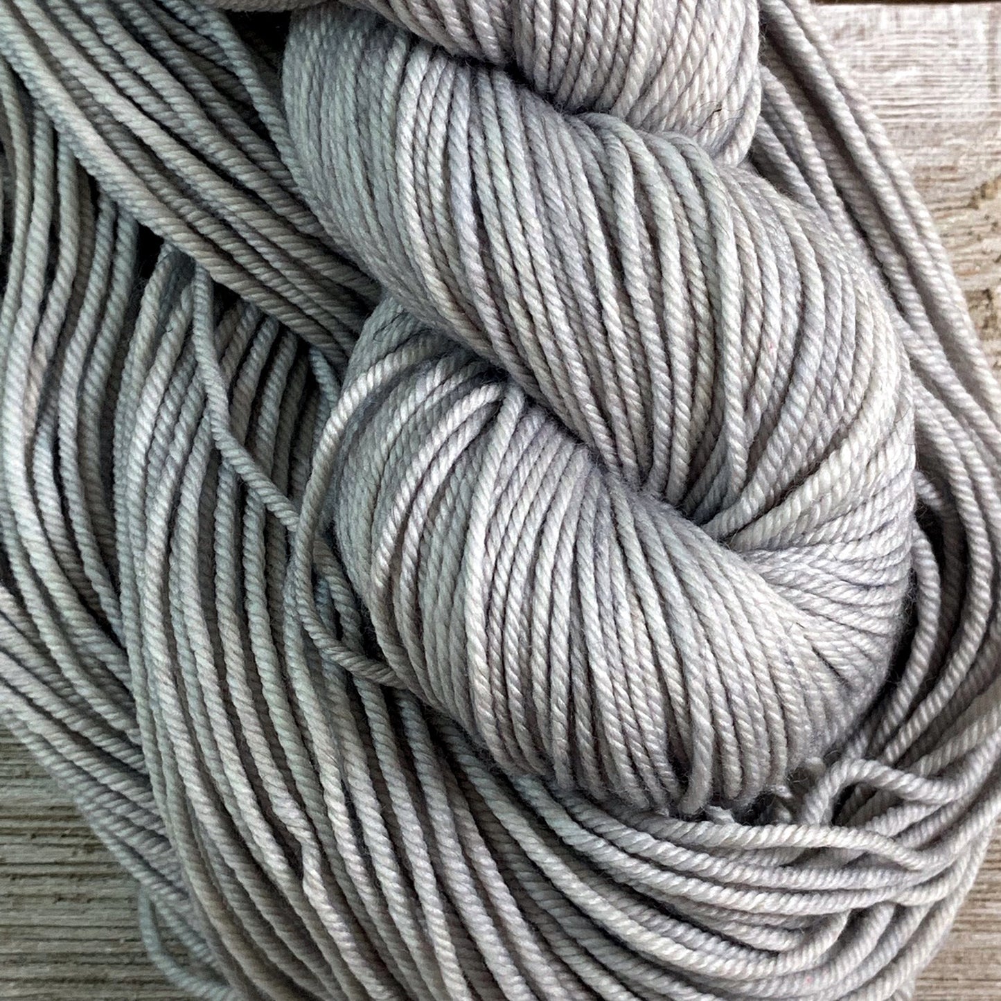 ww kashmir Platinum, hand-dyed worsted weight merino and cashmere yarn